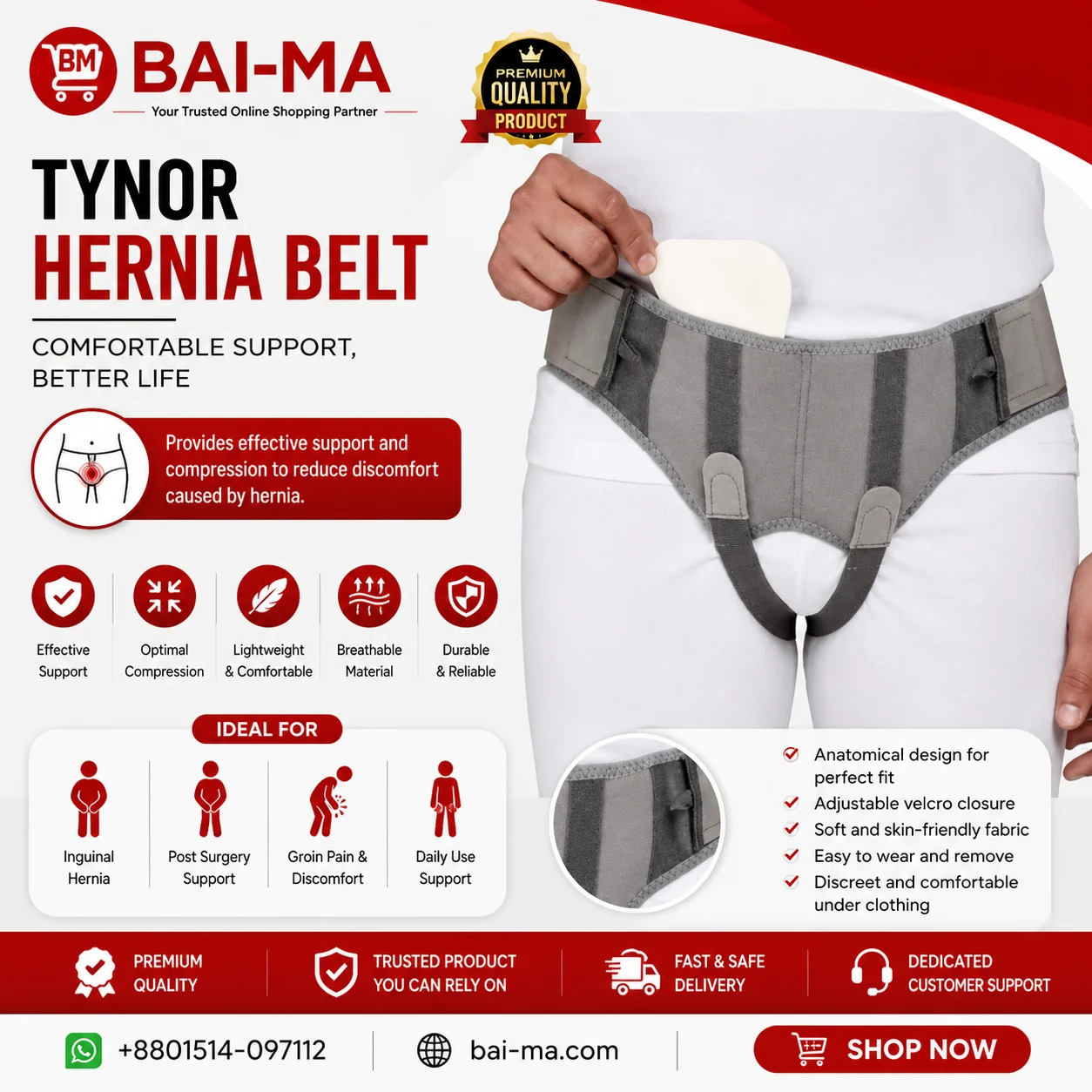 Tynor Hernia Belt